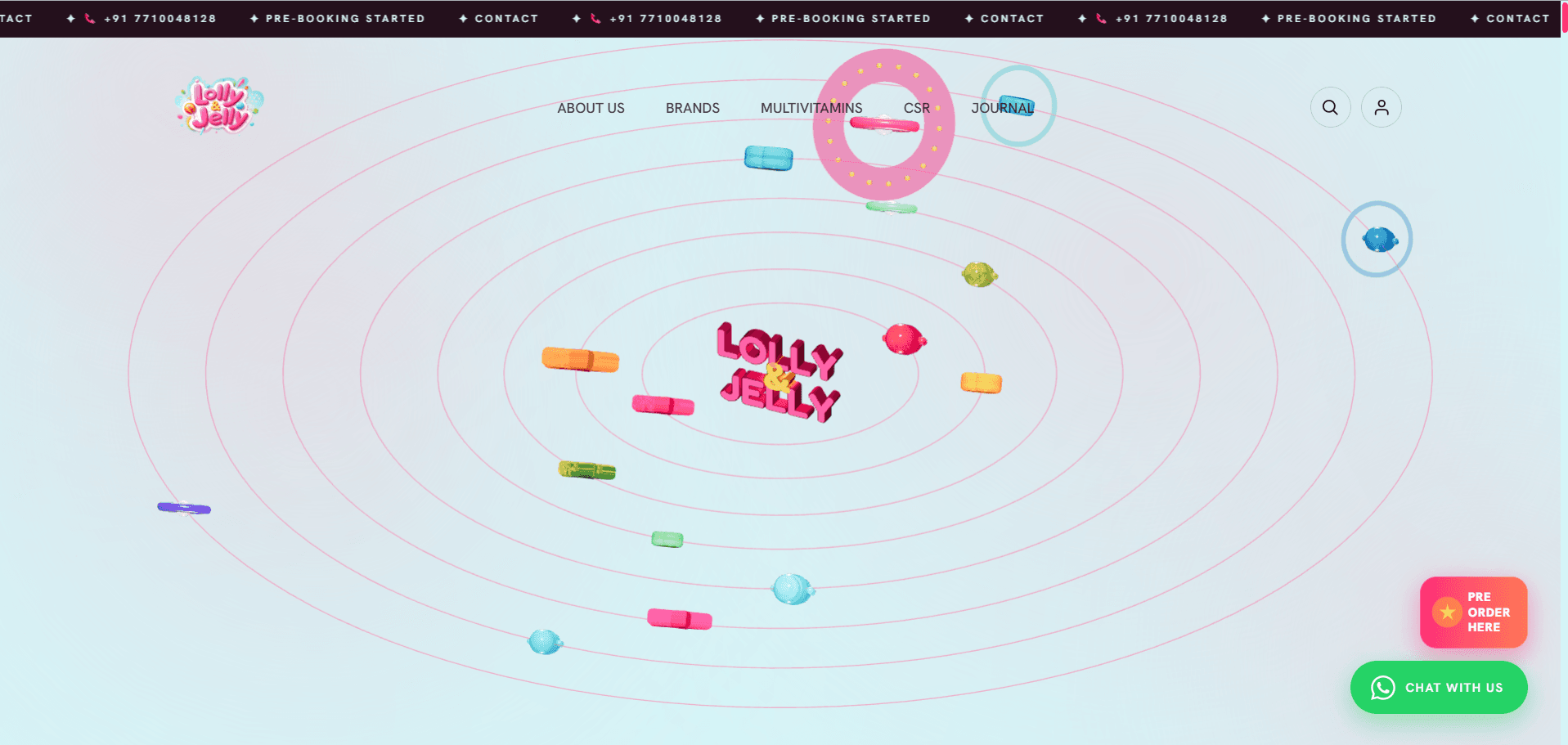Lolly Jelly deployed website